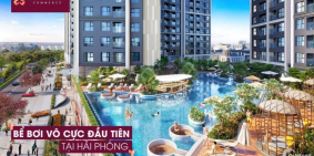 CHIẾT KHẤU TỚI 25% căn hộ cao cấp Hoàng Huy Commerce, 2,5PN, 2WC,2 Logia