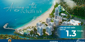 Căn hộ chạm biển Merryhome tại Merryland Quy Nhơn DT 30-170m2.Vị trí đẹp nhất