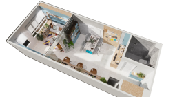 Mở bán 10 căn hộ studio chỉ 1.62 tỷ/ căn/28m2  - MT Lê Văn Sỹ Quận 3