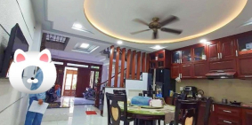 Cho thuê nhà 1 trệt 1 lửng 2 lầu sân thượng full nội thất Mt đường 12m