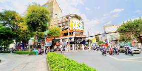 Cho Thuê Nhà GÓC 2 Mặt Tiền 60 - 62 CMT8 + Võ Văn Tần, Quận 3 ( 15x15m )