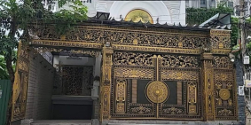 Biệt thự MT Lê Thị Kỉnh, xã Phước Kiểng, Nhà Bè. 10m x 25m. 4 tầng. 22,3 tỷ