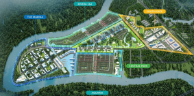 Nhà phố vườn Waterpoint 1 trệt 1 lầu, giá bán 3,15 tỷ