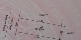 Bán đất KDC Lê Thanh Nghị, TP Hải Dương, 63m2, mặt tiền 4.5m, đường 13.5m, giá r