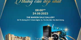 Mở bán các căn đẹp The Maison của anh Cường Đô La tặng Tivi Samsung 65 triệu. LH