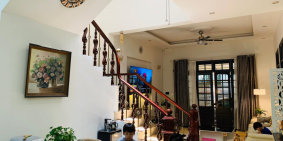 Nhà đẹp Đàm Quang Trung LB thông Oto Dt 99m2x3T Mt 6.5m Gara Ở Kd Vp Đ.tư