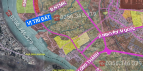 Bán 1000m2 đất 2 mặt tiền Nguyễn Thị Minh Khai, H.Nhơn Trạch, Đồng Nai