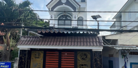 BÁN NHÀ SỔ RIÊNG HOÀN CÔNG KP2 P.TRẢNG DÀI, 4PN,SÂN 7C, CÂY XĂNG 26 BIÊN HÒA