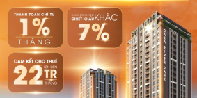 Chương trình cam kết CHO THUÊ LẠI LÊN ĐẾN 22TR/THÁNG (Vốn chỉ từ 592tr)