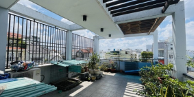 Nhà 151m2 nở hậu chữ L 12m, 4 tầng, HXH, Lê Quang Định, chỉ 15,9 tỷ