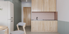 Căn hộ Studio view sân bay duy nhất bán với giá 969 triệu.