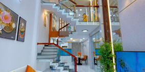 Nhà đẹp Lê Văn Thọ, P.9, Gò Vấp, 3.5x12m, 4 lầu, full nội thất = 6.2 tỷ