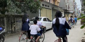 Sáp Mai, Võng La ngõ mặt đường trải nhựa liên xã thông ô tô