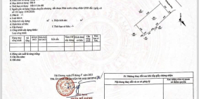 Bán lô đất mặt ngõ to oto quay đầu đường Thống Nhất, TP HD, 93m2, mt hơn 6m, hướ