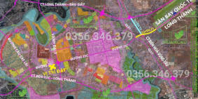 Bán biệt thự ngang 60m mặt tiền đường nối cổng chính sân bay QT Long Thành