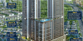 Căn 33m2 thanh toán 240tr nhận nhà 3/2027, Picity Sky Park liền kề Phạm Văn Đồng
