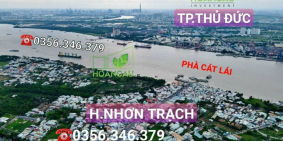 Chủ giảm thêm 5 tỷ lô đất Nhơn Trạch mặt tiền đường chính, cách Tp.Thủ Đức 7km.