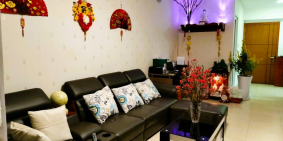 Bán căn hộ 80m2 2pn full nội thất tầng cao chung cư Linh Tây