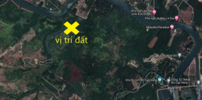 Gần 12000m2 đất 3 mặt tiền sông rạch, gần khu du lịch Bò Cạp Vàng, Chi Bu