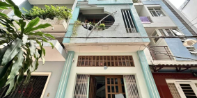 HAI BÀ TRƯNG -Q3 sau MT cạnh chợ Tân Định-60m(4x15)4tag chỉ 14t-bank 10T,gap