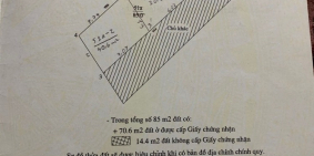 Chính chủ bán nhà mặt đường 325 - 327 Âu Cơ, phường Nhật Tân, Quận Tây Hồ, HN