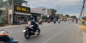 Nhà ngang 9m mặt tiền Lý Thái Tổ Nhơn Trạch, cách Tp.Thủ Đức 1,5km