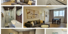 Căn hộ Central Garden 2pn, 2wc, full nội thất hiện đại 14-15 triệu/tháng