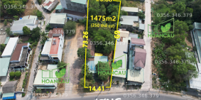 1480m2 đất mặt tiền Hùng Vương, giá ngộp rẻ hơn đất trong hẻm