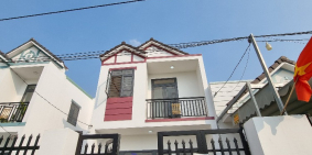 Bán Gấp Nhà Mới 1 trệt 1 lầu, Thổ Cư 100% Sổ Riêng Sẵn, Gần Làng Bưởi Năm Huệ