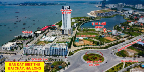 BÁN Ô ĐẤT BIỆT THỰ TẠI KHU ĐÔ THỊ MỚI CÁI DĂM, TRUNG TÂM BÃI CHÁY, HẠ LONG