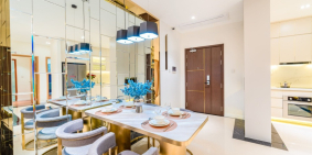 Căn hộ biển Vung Tau CenTre Point 2 phòng ngủ bàn giao full nội thất cao cấp