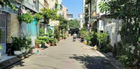 ĐƯỜNG 8M, LÊ VĂN PHAN, KHU CHỢ VẢI PHÚ THỌ HÒA, TÂN PHÚ, 4TẦNG, 128M2, GIÁ 11.3T