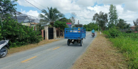 Hàng ngộp mặt tiền TL 830, Hựu Thạnh, Đức Hoà, full thổ cư 10x25m