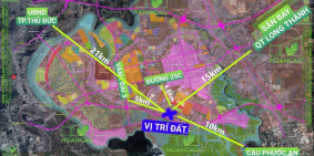 Nhà cần bán nhà vườn ngang 25m, 2 mặt tiền đường chính tại Nhơn Trạch