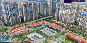 Booking căn 2 ngủ 2 vệ sinh dự án The Sola Park (Vinhome Smart City)