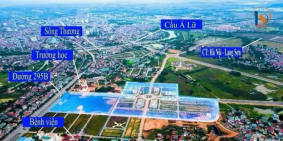 bán lô đất nền dự án lam sơn , tp bắc giang