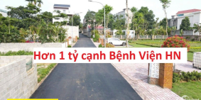 Đất liền kề gần 5 bệnh viện trung ương Hà Nội chỉ hơn 1 tỷ, ô tô đỗ