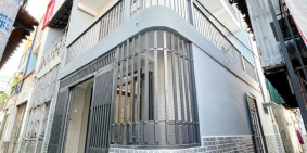 Bán nhà mới 2 lầu góc 2 mặt hẻm đường Võ Trứ Phường 9 Quận 8