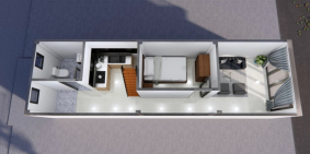 Bán gấp nhà ĐL Đồng Khởi, ngay công viên trung tâm Tp Bến Tre, DTSD 62m2