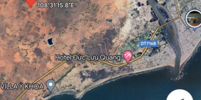 Bán 1800m Phan Rí Thành,gần KDL Bàu Trắng,giá 185 ngàn/1m2