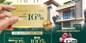 Biệt thự nhà vườn ven sông đảo ngọc, sở hữu lâu dài trung tâm dương đông, ck 12%