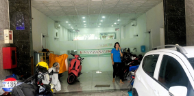 Cho thuê nhà 1T3L mặt tiền đường Dân Chủ Bình Thọ