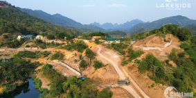 Biệt thự nghỉ dưỡng mặt hồ Hòa Bình Lakeside Village, cam kết cho thuê. Giá 46tr