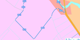 Đất phủ hồng 16311m2 đường đất 5m, sau giáp Suối Đá, X.Bàu Cạn - H.Long Thành.