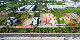 Siêu phẩm 3 lô đất ngộp liền kề đường ĐT824, 5x20m: 100m2, giá 990tr
