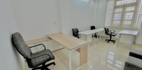 Cho thuê văn phòng khu Trung Sơn: Lầu 2, 40m2, nội thất văn phòng. 6 triệu/tháng