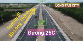 Nền biệt thự tại dự án mặt tiền đường nối cổng sân bay Long Thành