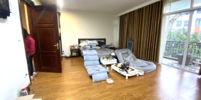 Bán nhà Hồng Tiến 90m2 - 5 tầng thang máy - Mặt tiền khủng 7m - Kinh doanh mọi