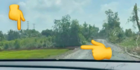 Đất bán chính chủ 42,5m mặt tiền ven kênh Đức Hòa sát quốc lộ N2 giá 7tr/m2