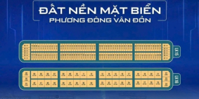 Phương đông vân đồn, nằm ở khu kinh tế vân đồn, Quảng Ninh. Quy mô 171,42 HA